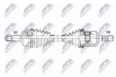 Приводной вал NTY NPW-FT-106