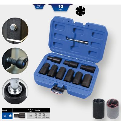 Muciņatslēgu komplekts KS TOOLS BT026000