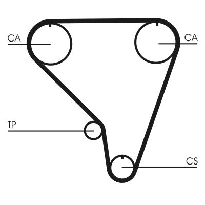 Зубчатый ремень CONTINENTAL CTAM CT789