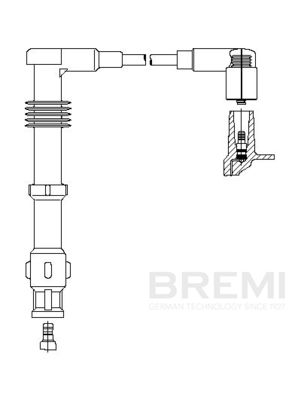 Провод зажигания BREMI 113/65