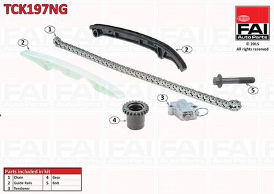 Комплект цели привода распредвала FAI AUTOPARTS TCK197NG