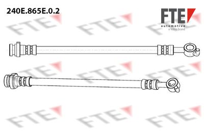 Тормозной шланг FTE 9240403