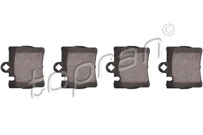 Bremžu uzliku kompl., Disku bremzes TOPRAN 401 426