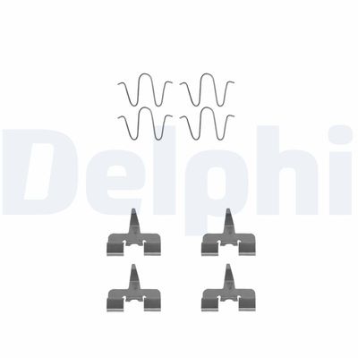 Piederumu komplekts, Disku bremžu uzlikas DELPHI LX0305