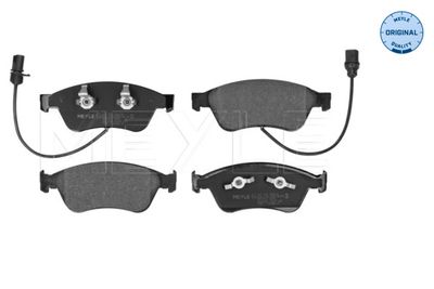 Комплект тормозных колодок, дисковый тормоз MEYLE 0252389620W