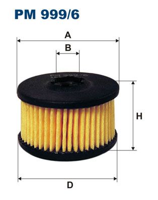 FILTRON PM9996 Degvielas filtrs