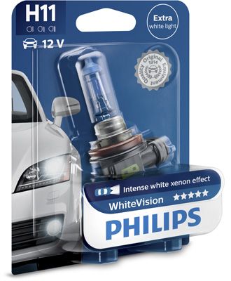 Kvēlspuldze, Tālās gaismas lukturis PHILIPS 12362WHVB1