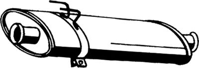 Средний глушитель выхлопных газов ASMET 10.090