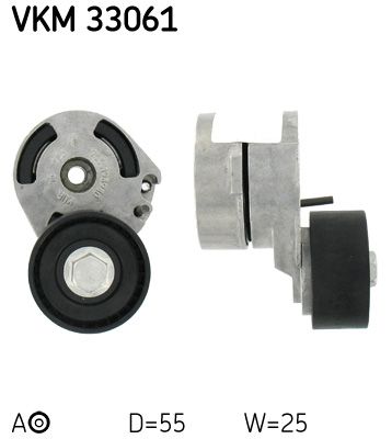 Натяжитель ремня, клиновой зубча SKF VKM 33061