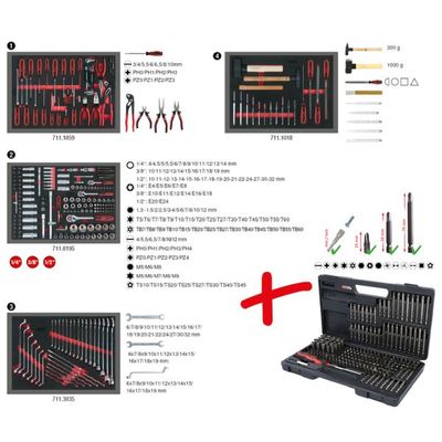 Instrumentu komplekts KS TOOLS 713.0515
