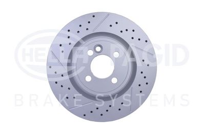 Bremžu diski HELLA PAGID 8DD 355 123-471