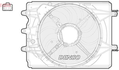 Ventilators, Motora dzesēšanas sistēma DENSO DER09059