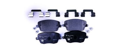 Комплект тормозных колодок, дисковый тормоз HELLA 8DB 355 018-801