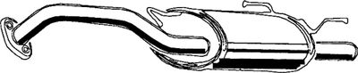 Izplūdes gāzu trokšņa slāpētājs (pēdējais) ASMET 14.005
