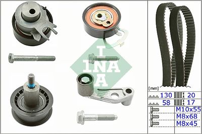 Комплект ремня ГРМ Schaeffler INA 530 0089 10