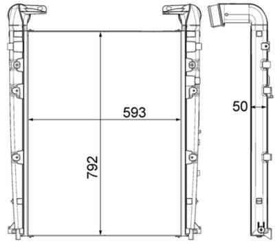 Starpdzesētājs MAHLE CI 455 000P