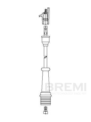 Провод зажигания BREMI 322/70