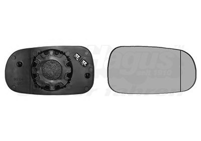 Зеркальное стекло, наружное зеркало VAN WEZEL 4730838