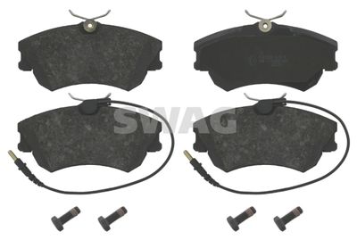 Bremžu uzliku kompl., Disku bremzes SWAG 60 91 6543