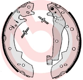 Bremžu loku komplekts BREMBO S 06 504