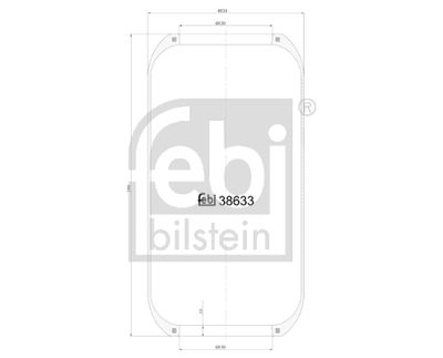 Pneimoatsperes spilvens, Pneimopiekare FEBI BILSTEIN 38633