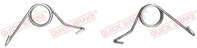Remkomplekts, Stāvbremzes vārpsta (Bremžu suports) QUICK BRAKE 113-0501