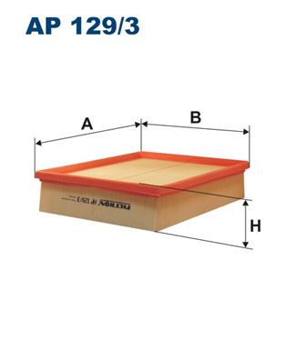 Gaisa filtrs FILTRON AP 129/3