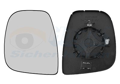 Spoguļstikls, Ārējais atpakaļskata spogulis VAN WEZEL 0906837