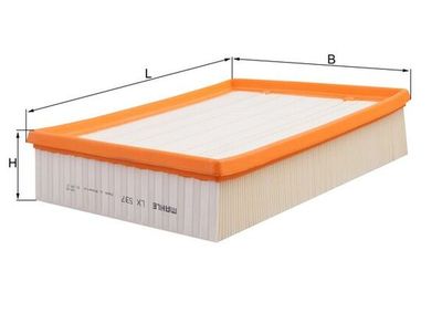 Воздушный фильтр KNECHT LX 537