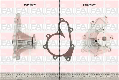 Ūdens sūknis, dzinēja dzesēšana FAI AutoParts WP6377