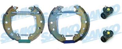 Комплект тормозных колодок SAMKO KEG083
