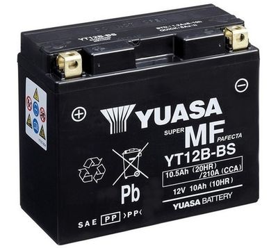 YUASA YT12BBS Startera akumulatoru baterija