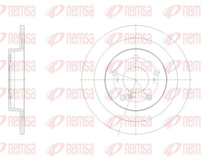 Тормозной диск REMSA 62100.00