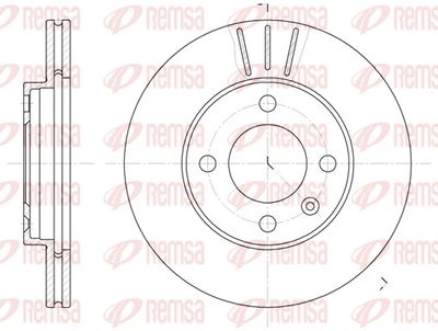 Тормозной диск REMSA 6084.10
