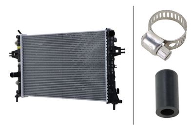 Радиатор, охлаждение двигателя HELLA 8MK 366 302-501