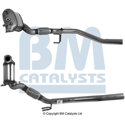 Сажевый / частичный фильтр, система выхлопа ОГ BM CATALYSTS BM11051P