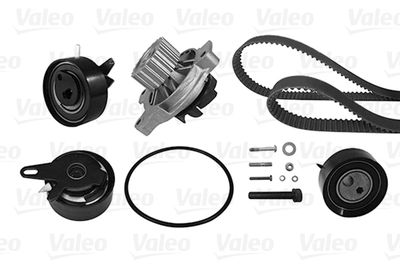 Водяной насос + комплект зубчатого ремня VALEO 614598