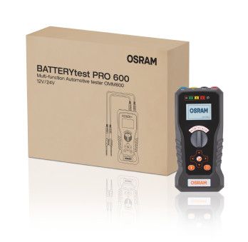 Pārbaudes iekārta, Akumulatoru baterija ams-OSRAM OMM600
