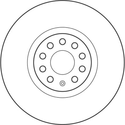 Bremžu diski TRW DF3908S