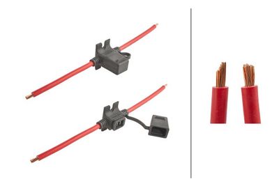 HELLA 8JD743557111 Drošinātāja ietvere