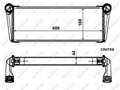 Radiators, Motora dzesēšanas sistēma NRF 53009