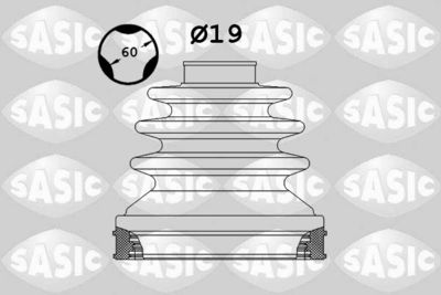 Комплект пыльника, приводной вал SASIC 1904032