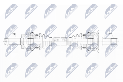 Приводной вал NTY NPW-BM-069