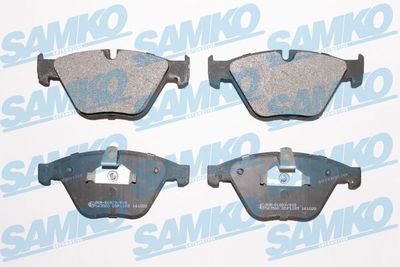 Комплект тормозных колодок, дисковый тормоз SAMKO 5SP1193