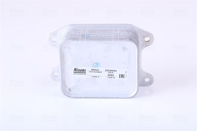 масляный радиатор, двигательное масло NISSENS 90810