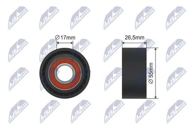 Spriegotājrullītis, Ķīļsiksna NTY RNK-CT-035