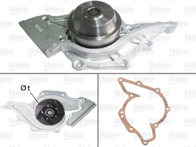 Ūdens sūknis, dzinēja dzesēšana VALEO 506644