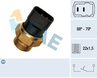 Termoslēdzis, Radiatora ventilators FAE 37270