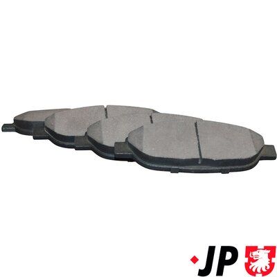 Комплект тормозных колодок, дисковый тормоз JP GROUP 4163602710
