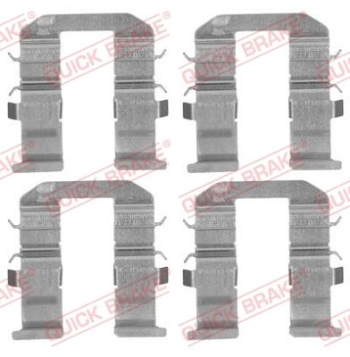 Piederumu komplekts, Disku bremžu uzlikas QUICK BRAKE 109-1758